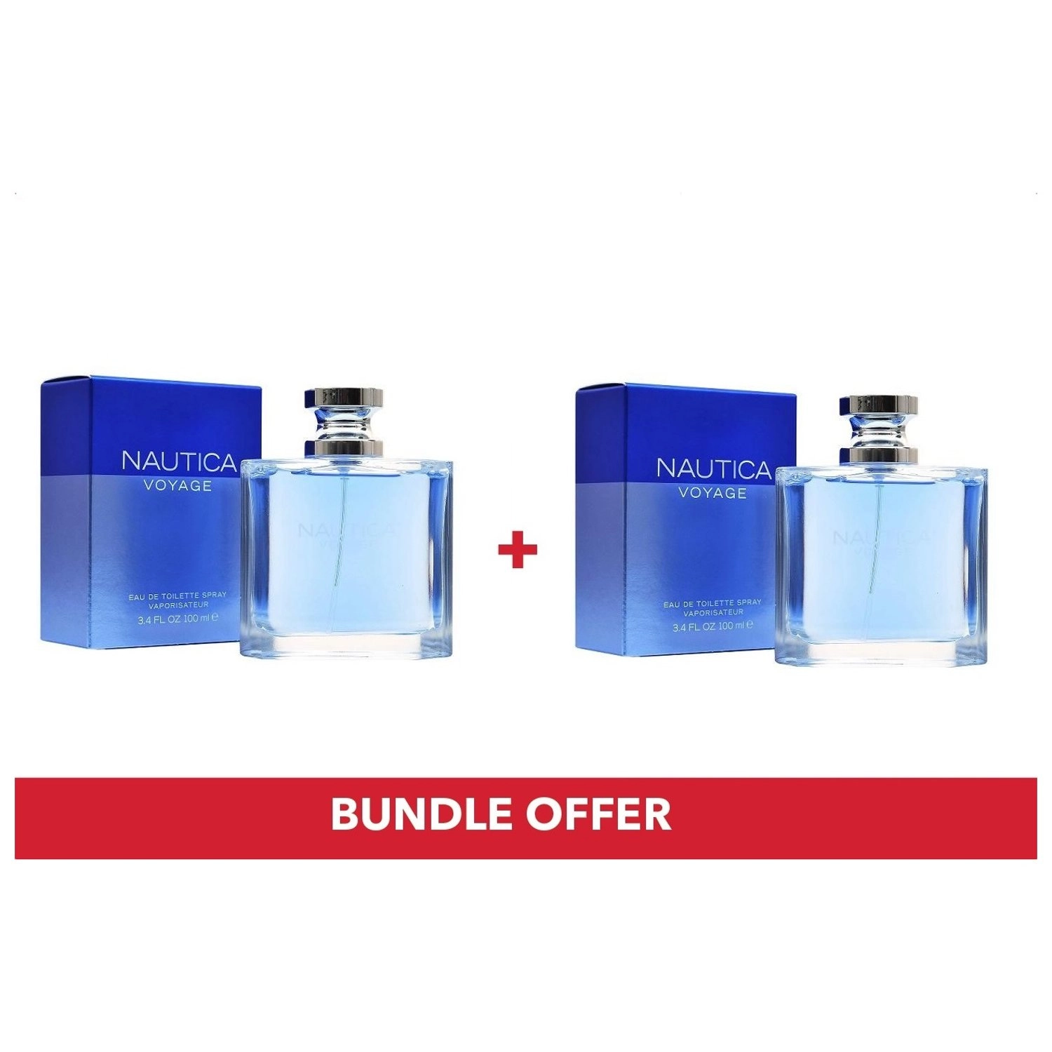 Nautica Voyage - Eau de Toilette 100ml Bundle