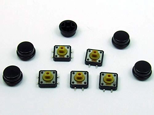 POPESQ Momentary switch - SPST-NO 0.05A / 12VDC 12 x 12mm SMD