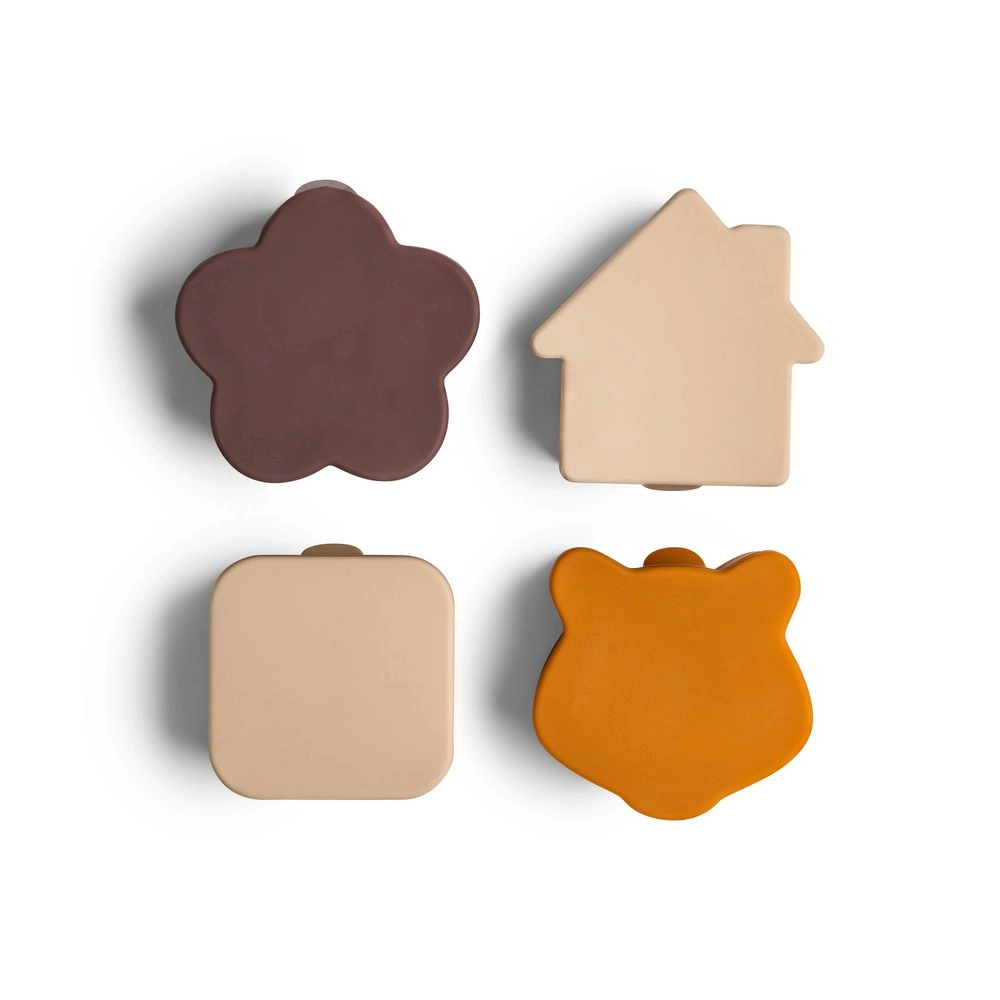 Citron Silicone Lunchbox Organizers