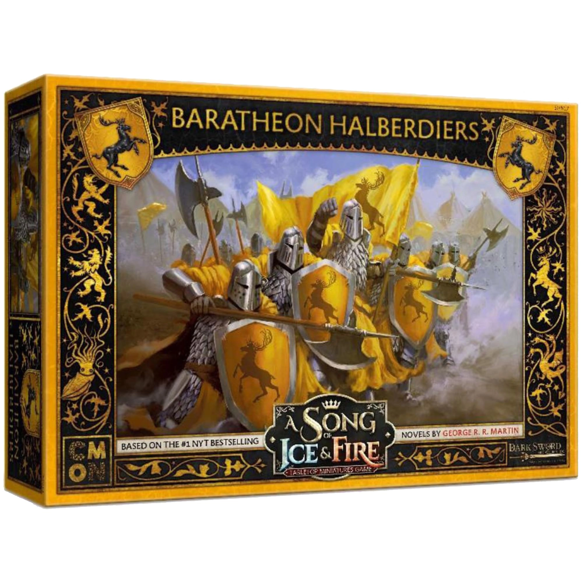 Asmodee A Song Of Ice & Fire: Baratheon Halberdiers - Miniatures Game