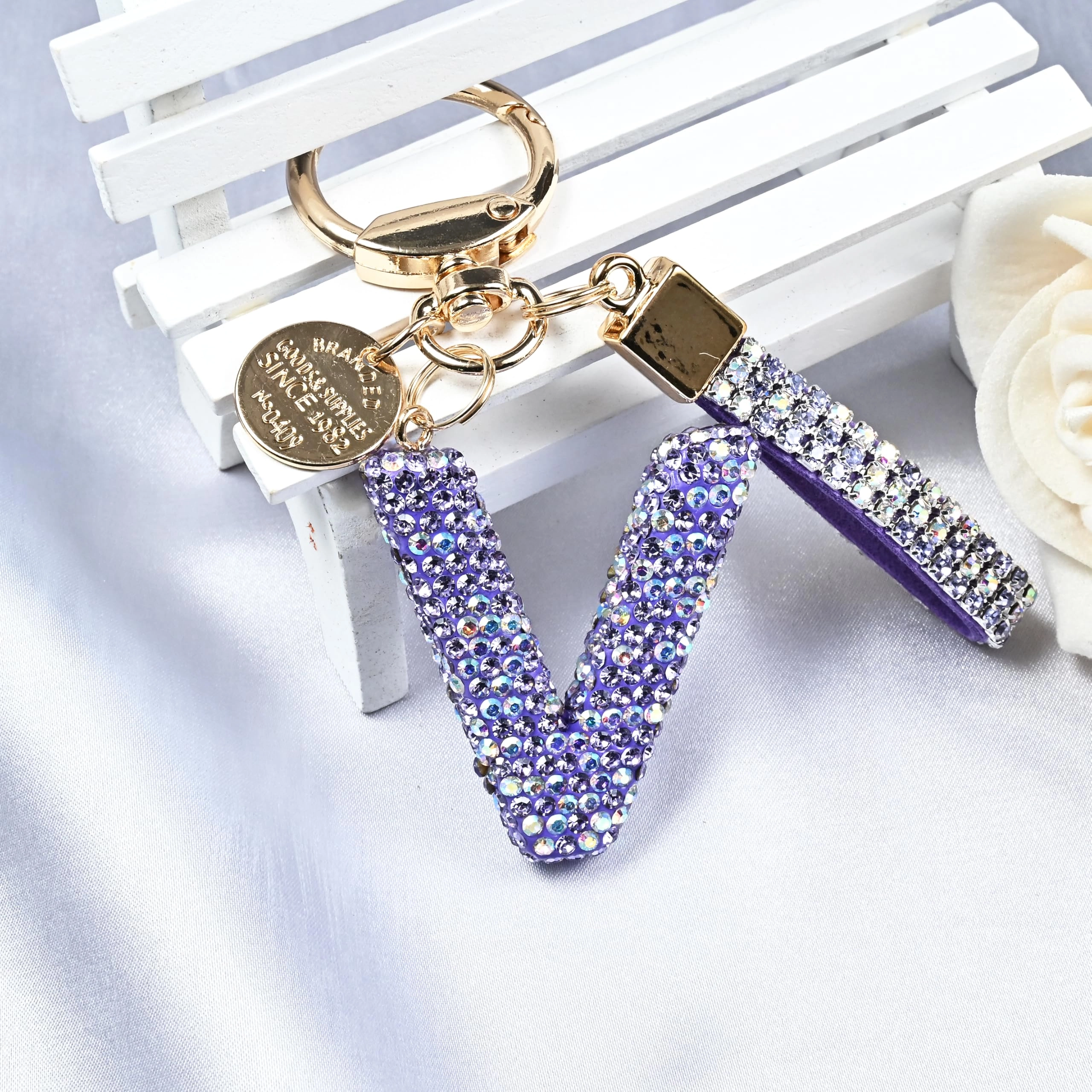Initial Letter Keychain - Letter