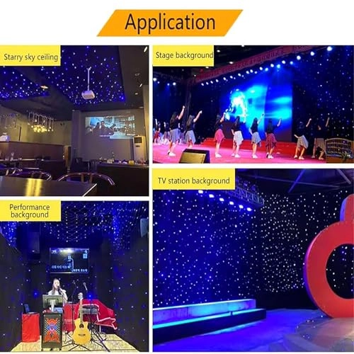 Led Curtain Stage Backdrop - 1.0 Count weddings