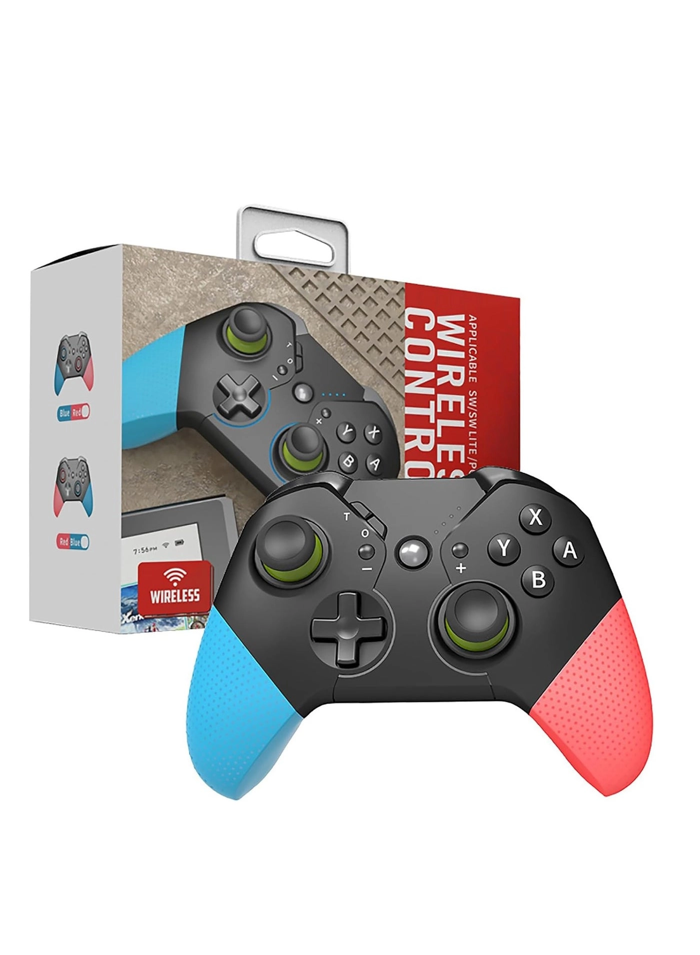 JOY-04 - Blue & Green Nintendo Switch