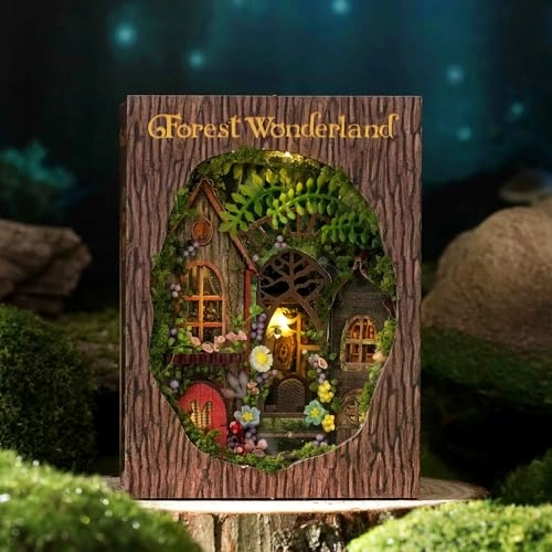 Miniature Dollhouse Kit - Warm House 1:32