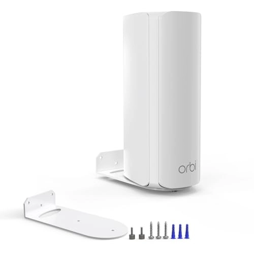 HOLACA Wall Mount Holder for NETGEAR Orbi - Tri-Band WiFi 7 1 Pack