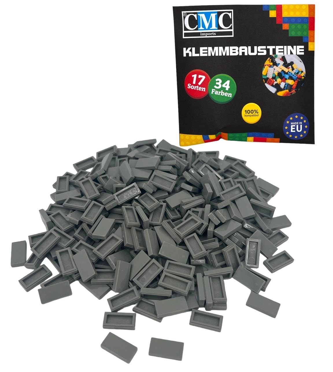 Clamping block 1x2 - 100 pcs