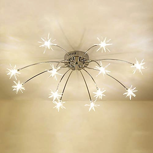 Nordic Art Stars Ceiling - G4 21 head Black and white light