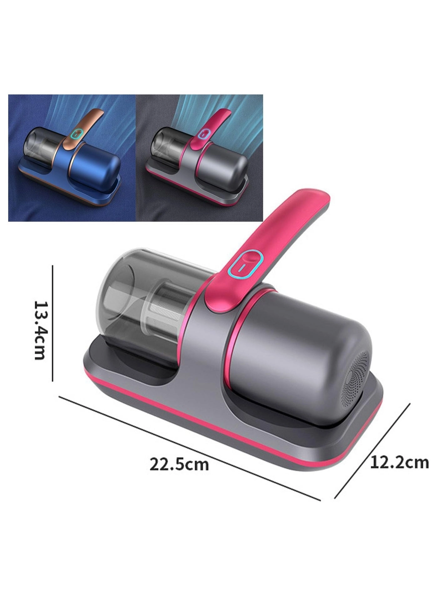 High-Frequency Cordless Mite Removal Vacuum Cleaner - UV-C Handheld