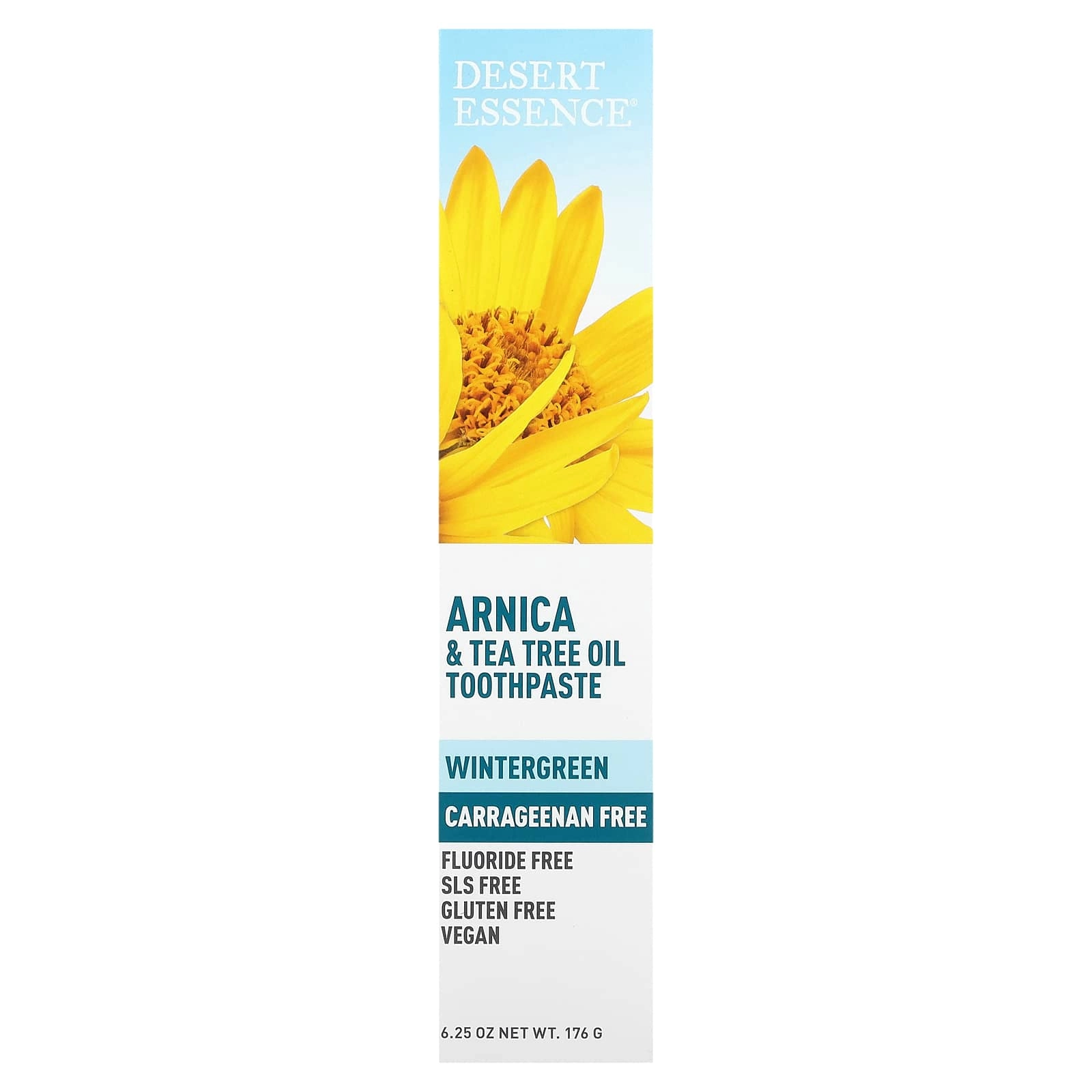 Arnica & Tea Tree Oil Wintergreen Toothpaste 176 g
