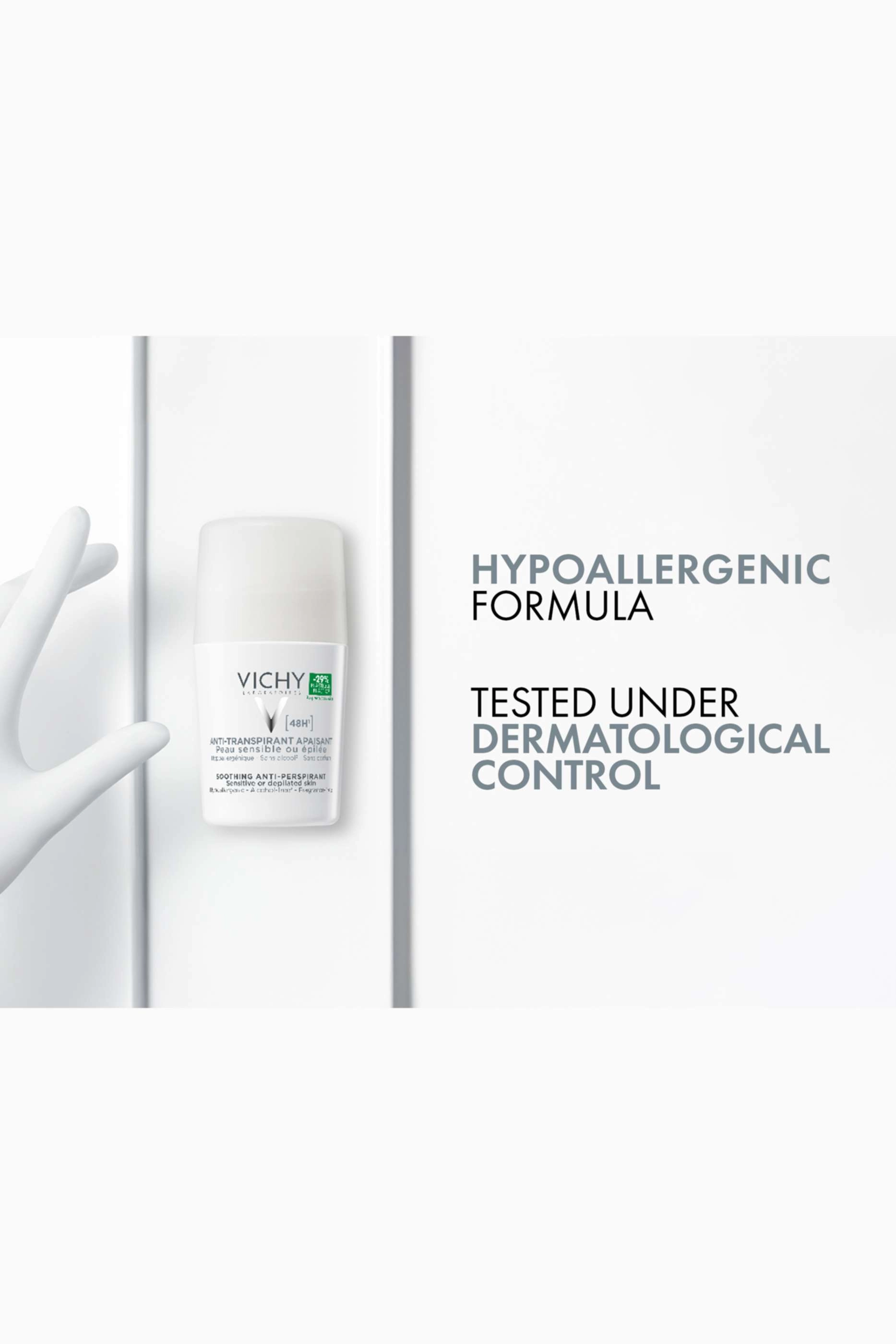 Homme Deo Anti Perspirant Soothing Effect - Unscented 50 milliliter