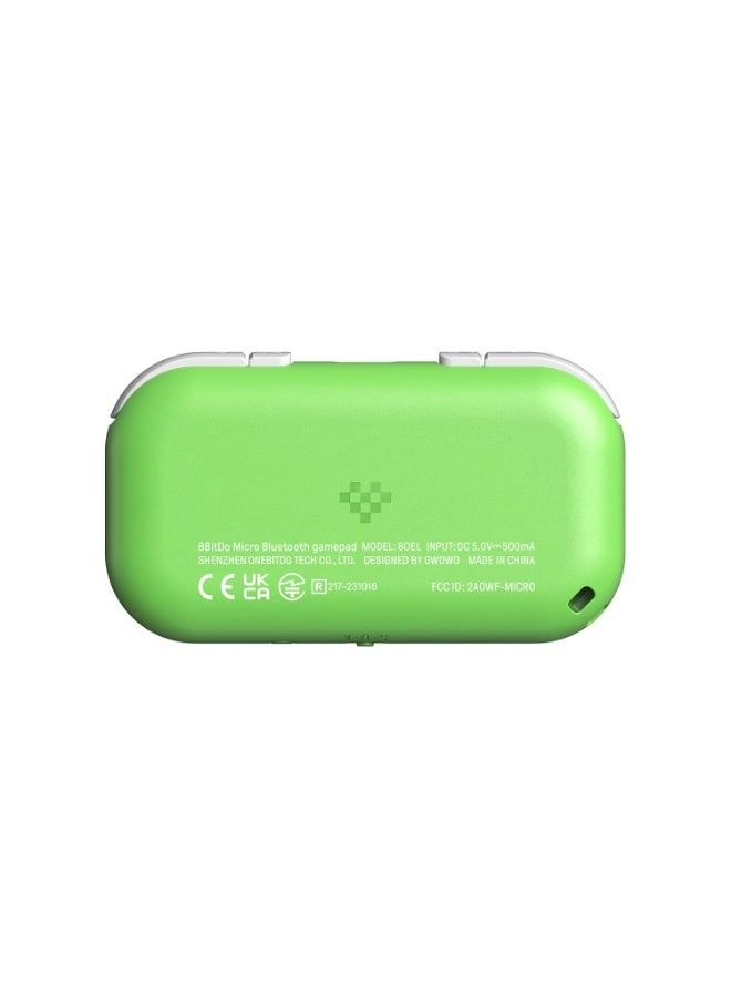 Micro Bluetooth Gamepad - Green Switch Android Raspberry Pi