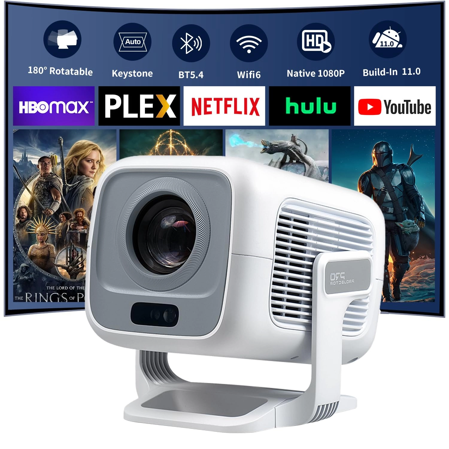 HY300 PRO 260 ANSI lumens 1920 x 1080