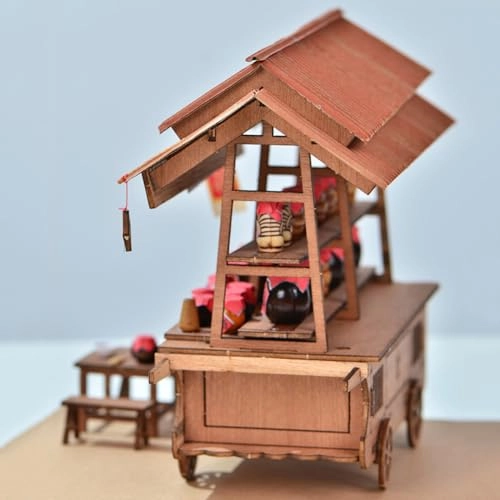 Vintage Trolley Shop - Qingcao Pharmacy-without Cover