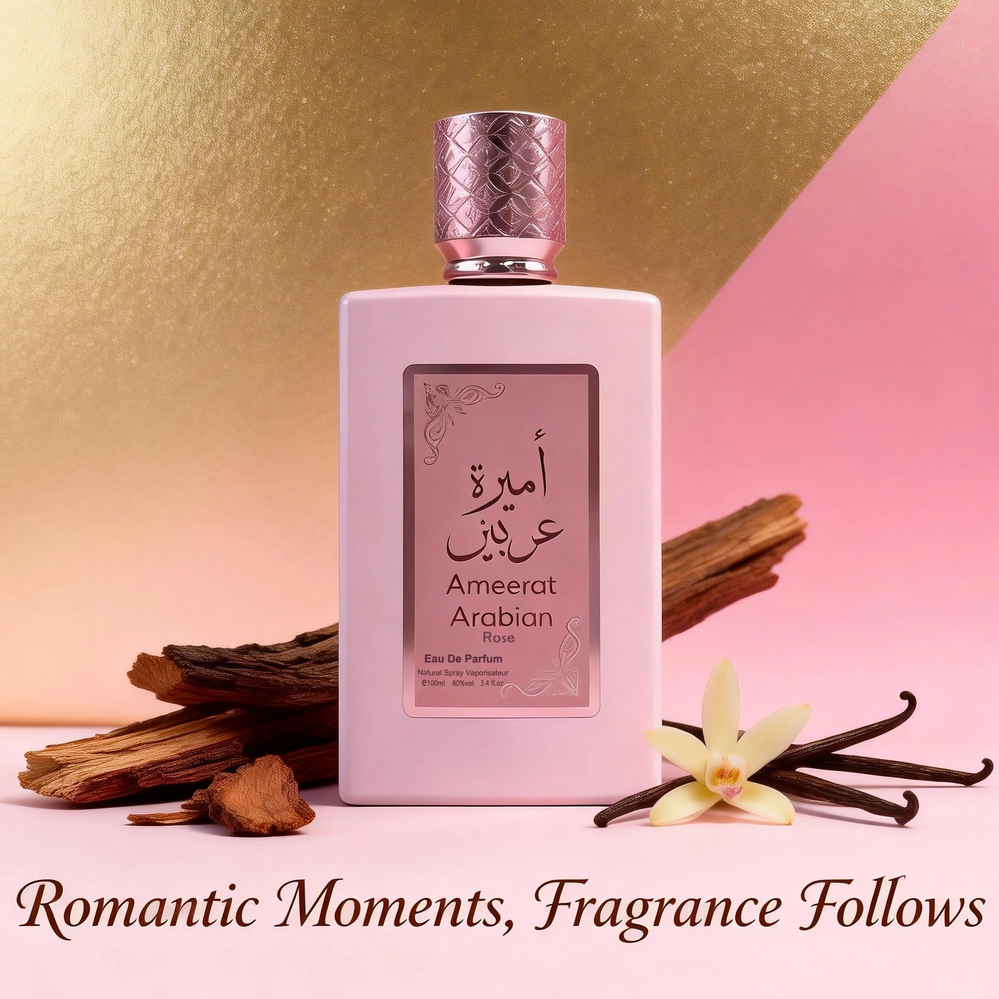Ameerat Arabian Rose - Eau de Parfum 3.4 Fl Oz