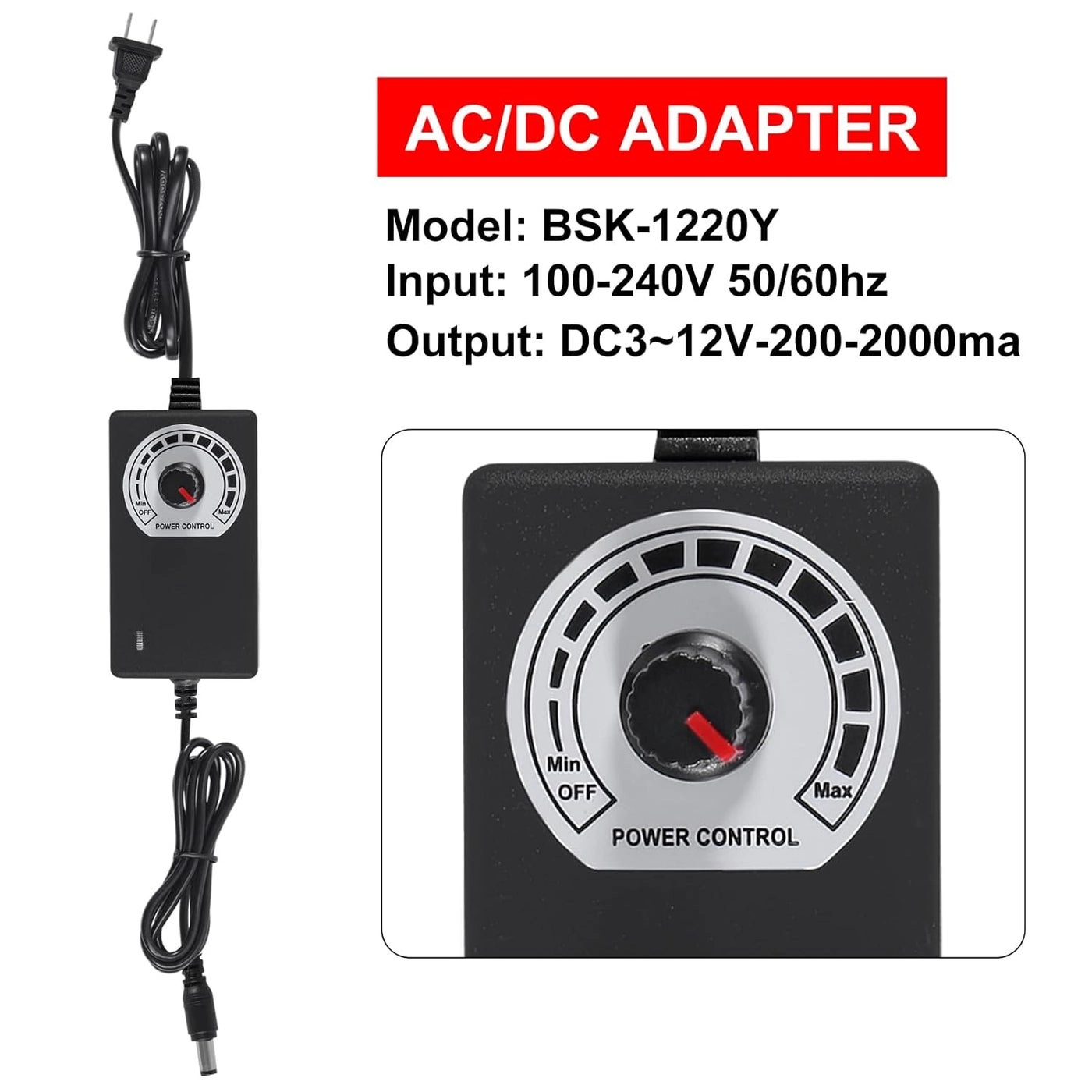 PC Fan - 1 120mm x 32mm + Variable Speed Controller