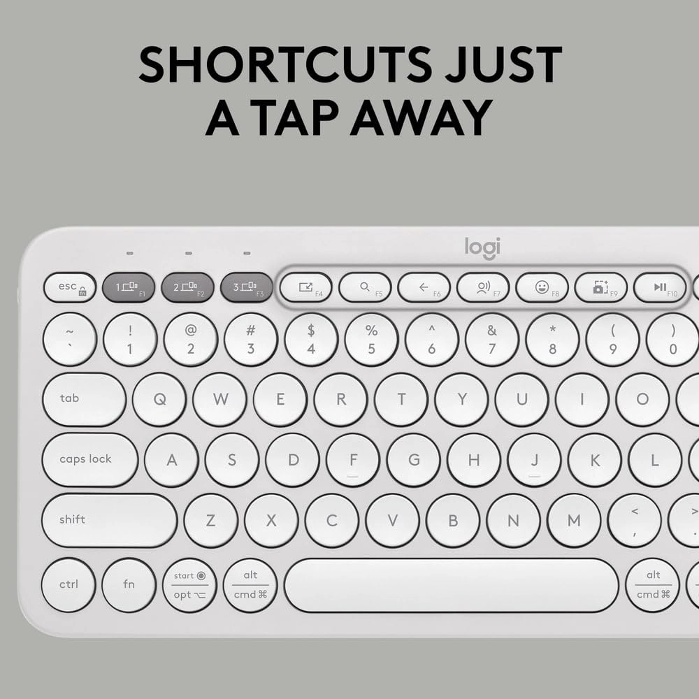 Pebble Keys 2 K380s - QWERTY Wireless