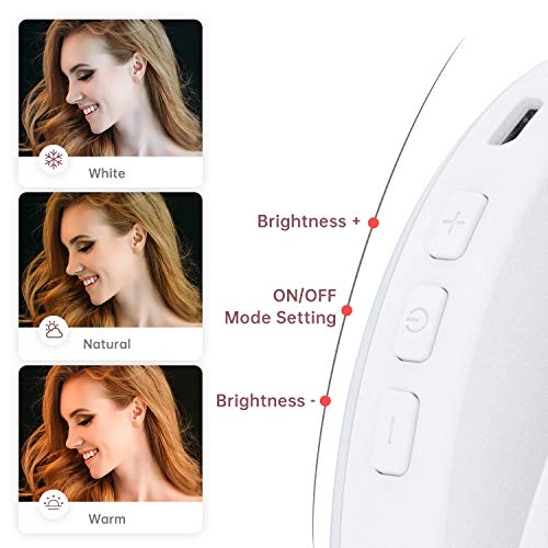 Selfie Ring Light - 3 Light Modes Rechargeable 60 LED