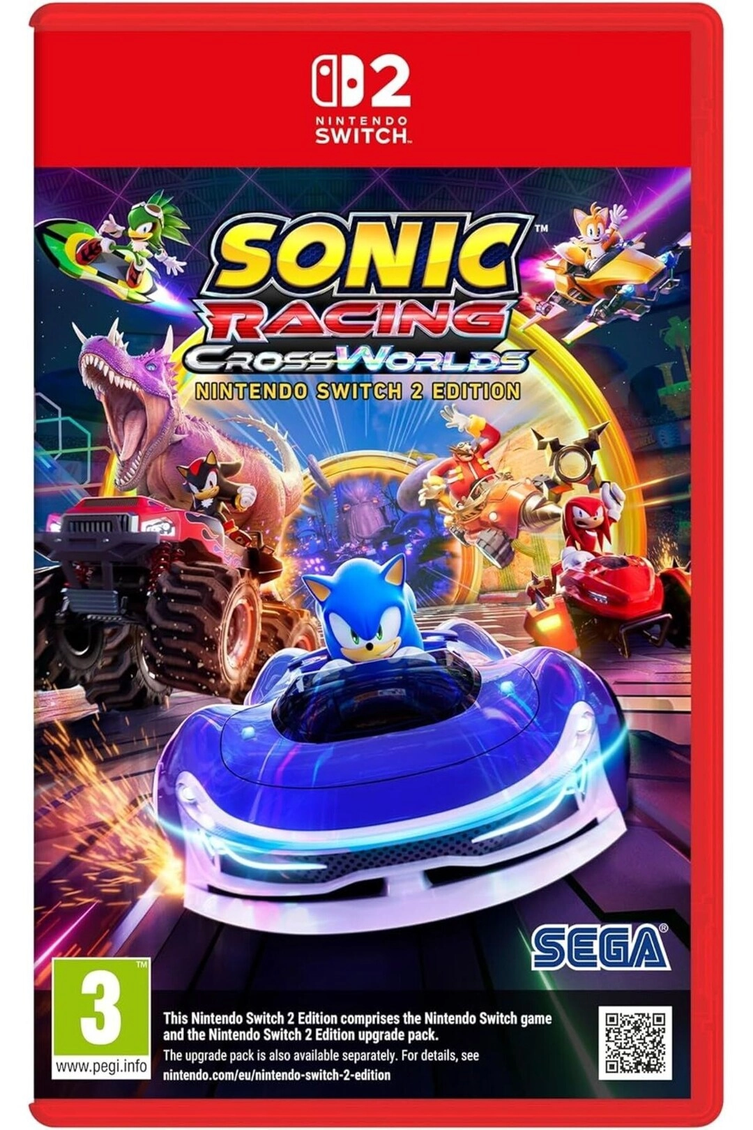 Sonic Racing: CrossWorlds - Nintendo Switch