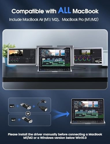 S100 - 11.6 inch 1080P Laptop Screen Extender