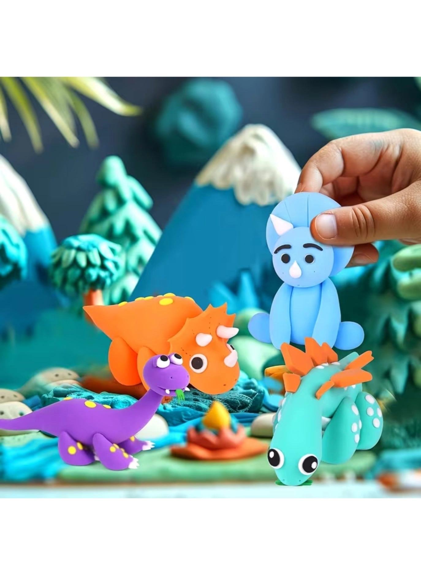 Air Dry Clay Craft Kit - 48 PC Soft Modeling Foam