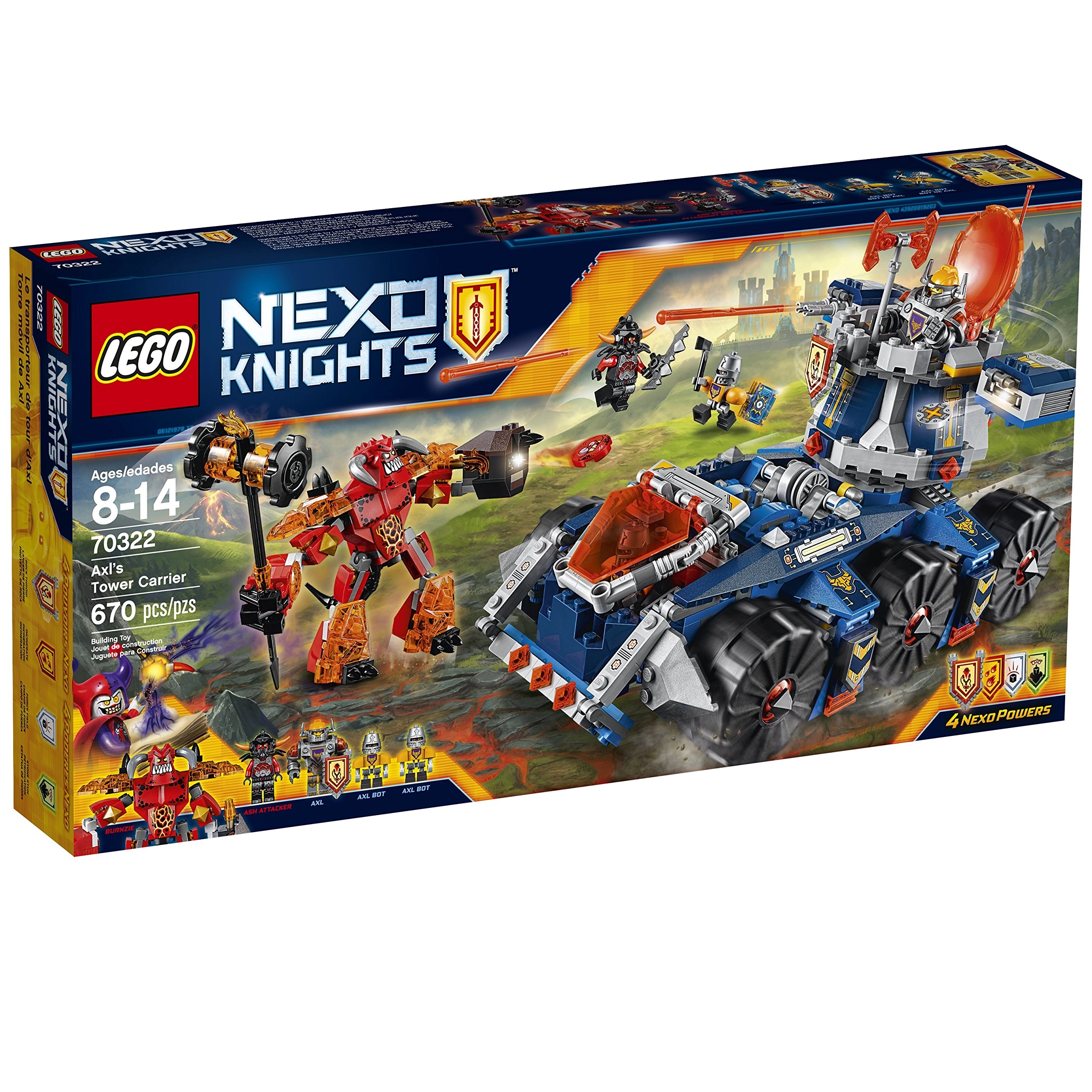 LEGO Axl's Tower Carrier (70322) - Multicolored