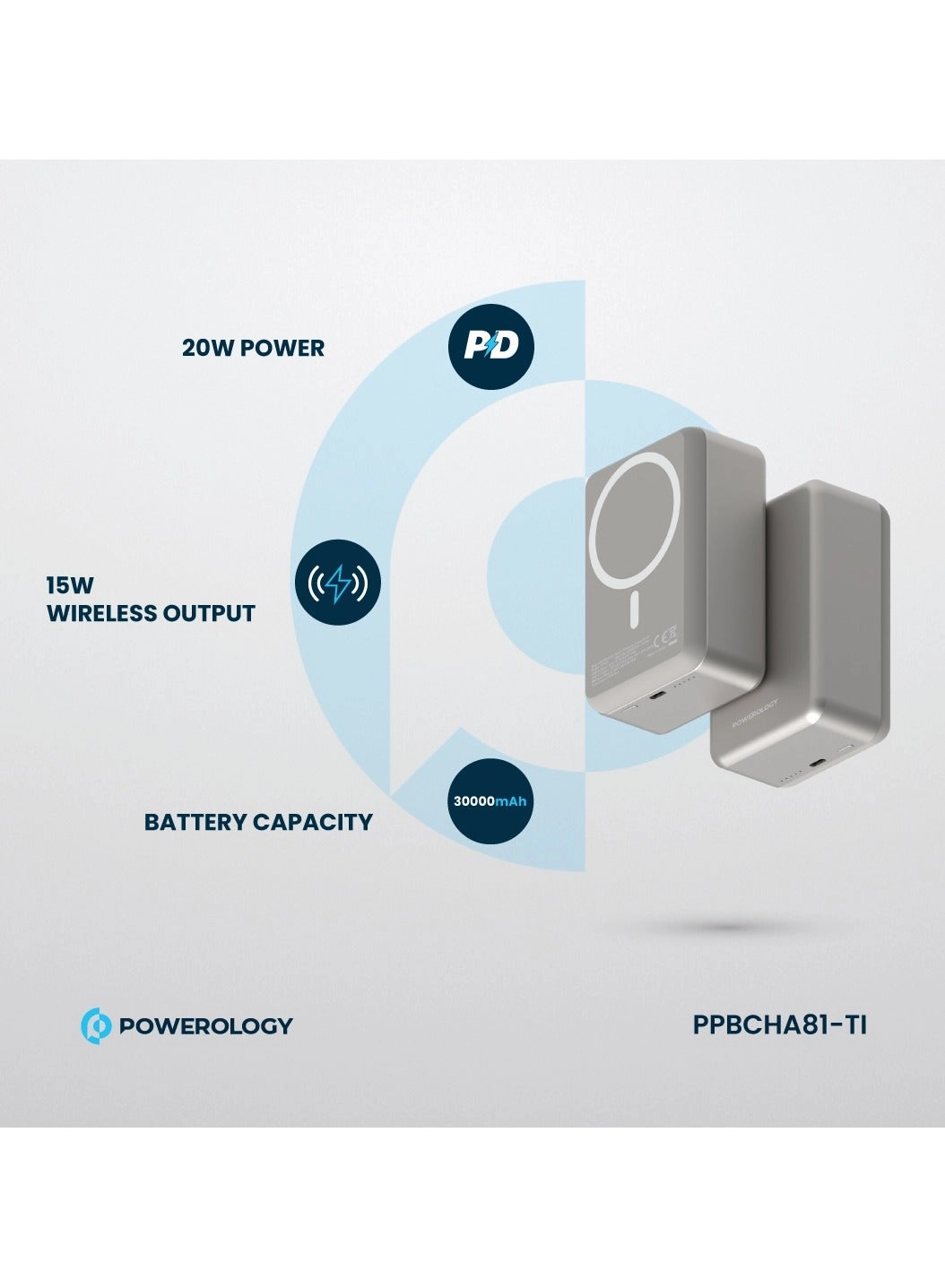 PPBCHA81-TI - 30000mAh 20W 15W