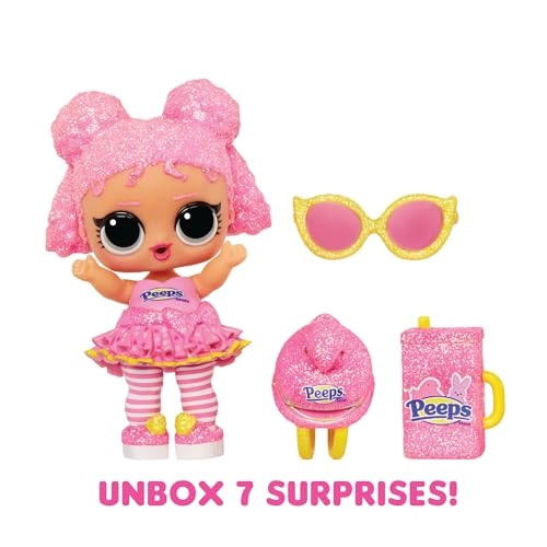 Fluff Chick Collectible Doll - Peeps Limited Edition 7 Surprises Ages 4+