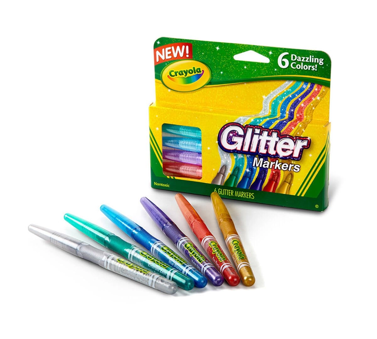Glitter Markers - Felt tip