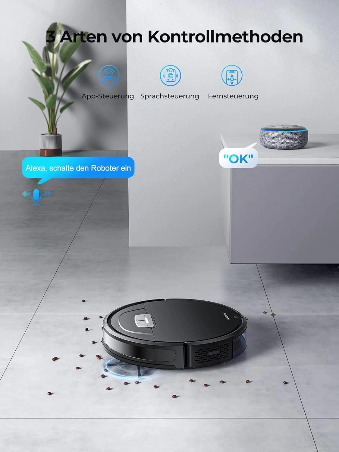 Evol 3 Robot Vacuum - With Mop
