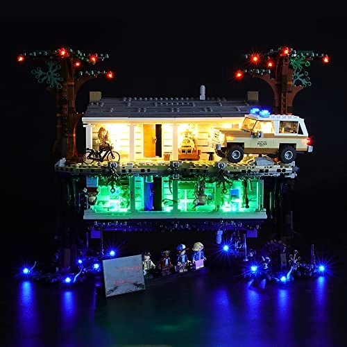 Light Kit for Stranger Things The Upside Down for LEGO 75810 - Plastic 1