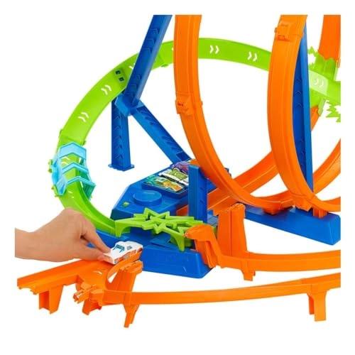Track Set - 5 Crash Zones Motorized Booster