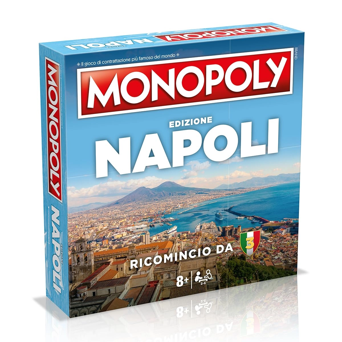 Winning Moves Monopoly Napoli Ricomincio da 3 (Italian)
