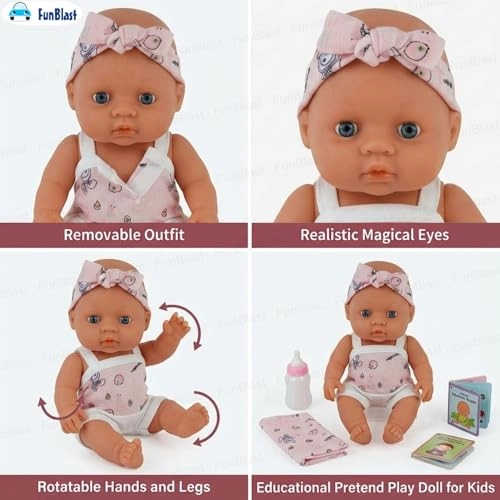 Baby Doll - 19 CM Rotatable Joints Ages 2+