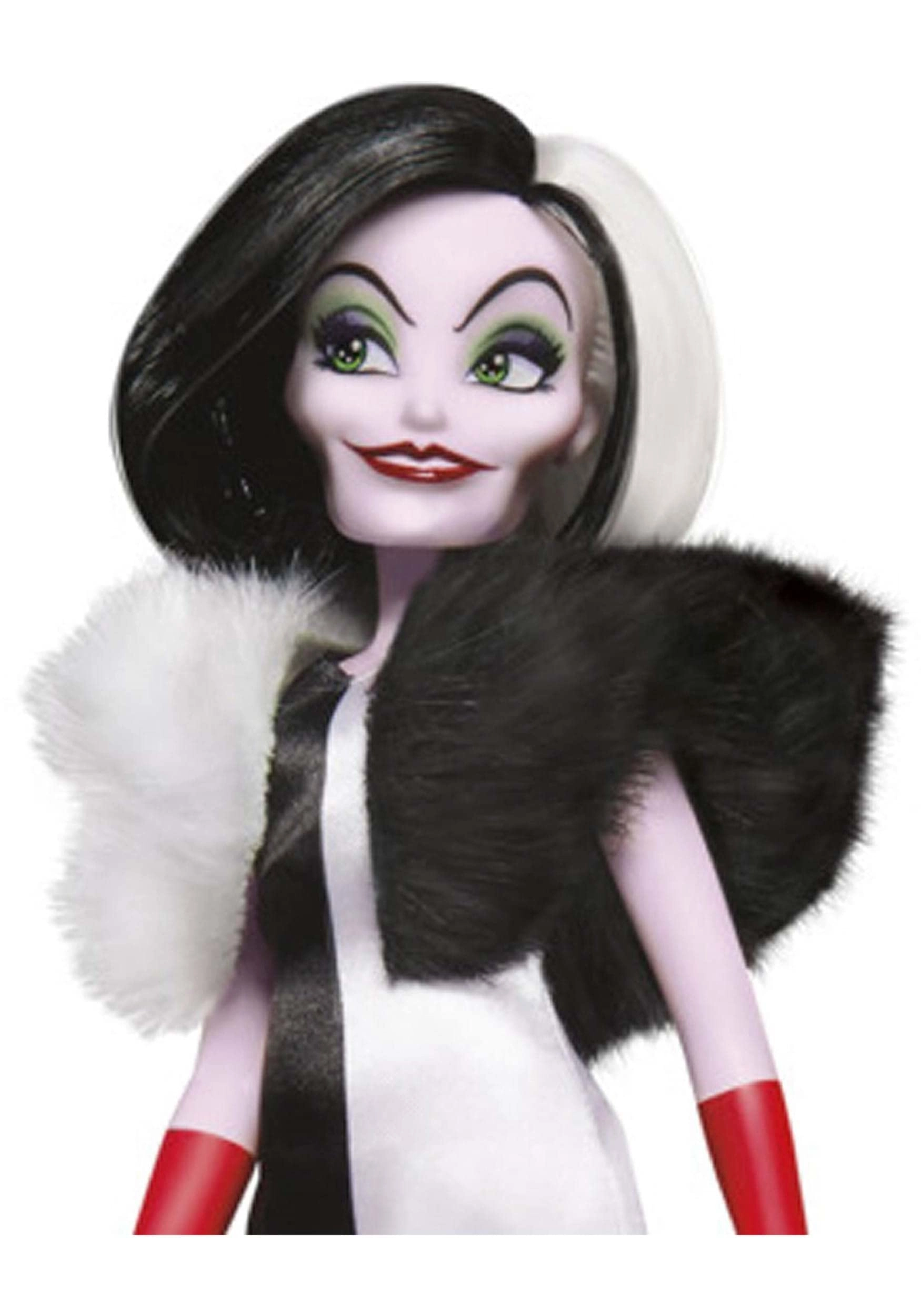Cruella De Vil Fashion Doll - 11-inch Plastic Ages 5+