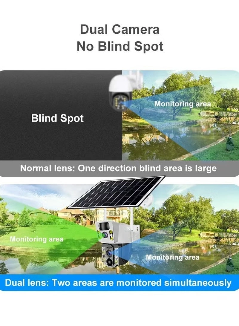 Smart Solar Security Camera 8MP