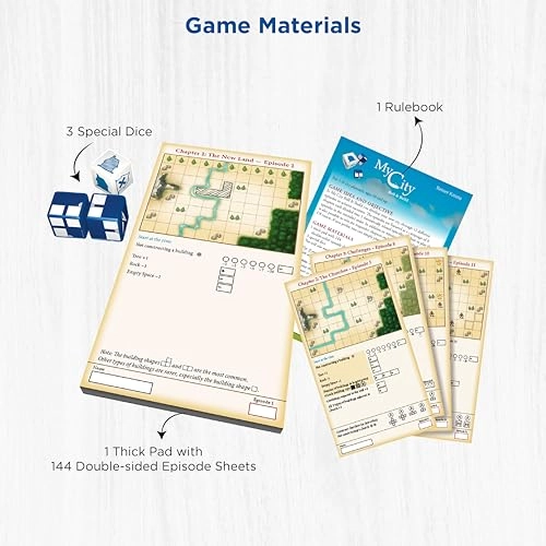 My City Roll and Build - Dice Game Roll and Write