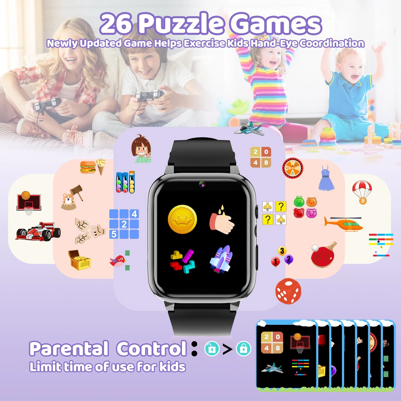 Kids Smart Watch Plastic