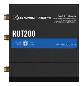 Teltonika RUT200 - 4G LTE + O2 Rolling 30-Day UK Data Plan
