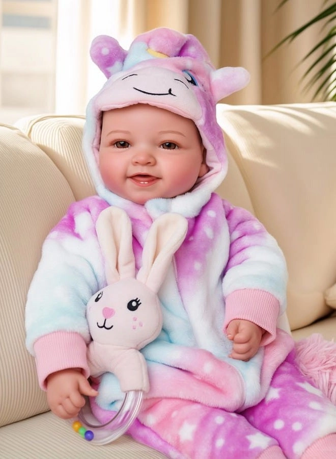 Reborn Baby Doll - 17-inch Pink