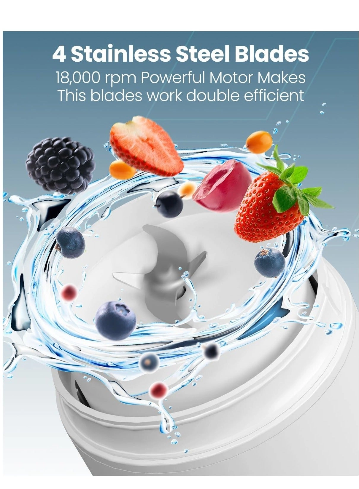 3 in 1 Portable Juicer Blender