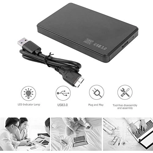 Sata HDD SSD to USB 3.0 Case Adapter - USB3.0 SATA 2.5 inch
