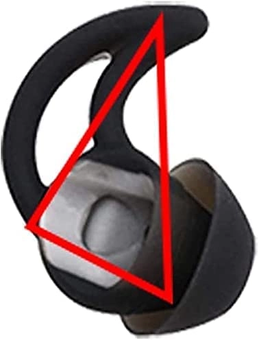 Replacement Earbuds for Bose QuietControl 30, QuietComfort 20, SoundSport Free, SIE2/IE2/IE3 - Noise Cancelling