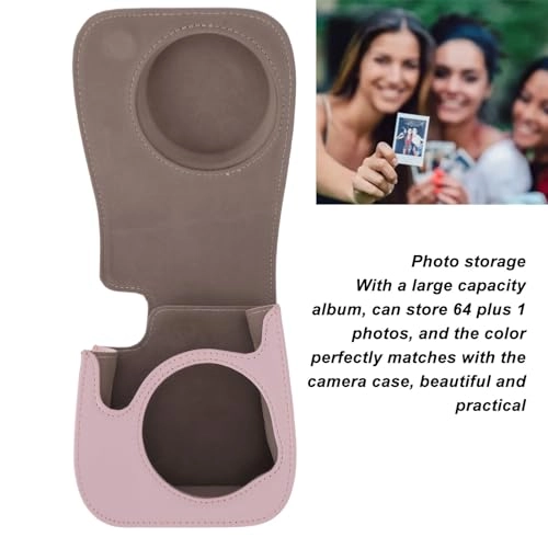 Camera Protective Case - 14x13x8cm Mini 12 PU Leather