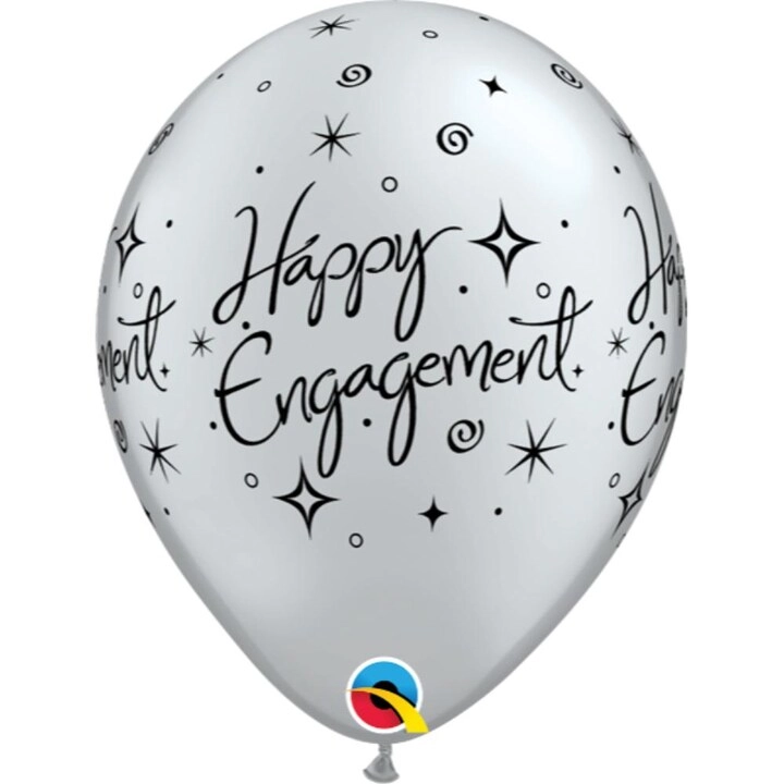 Qualatex Printed Balloon - 6-Pieces Engagement