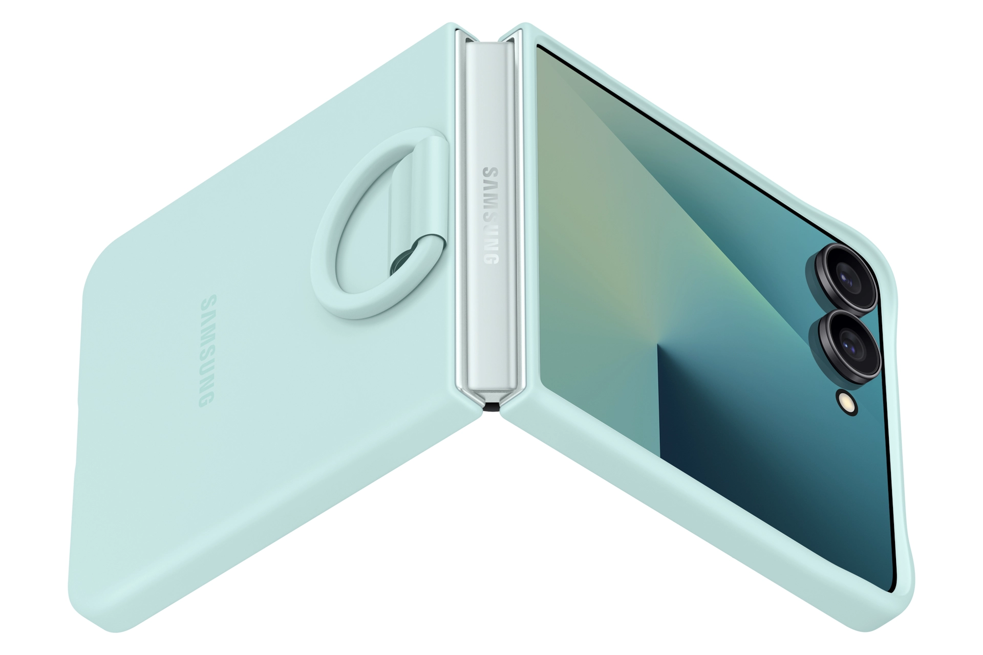 Flip7 Ring Case Silicone for Galaxy Z Flip7