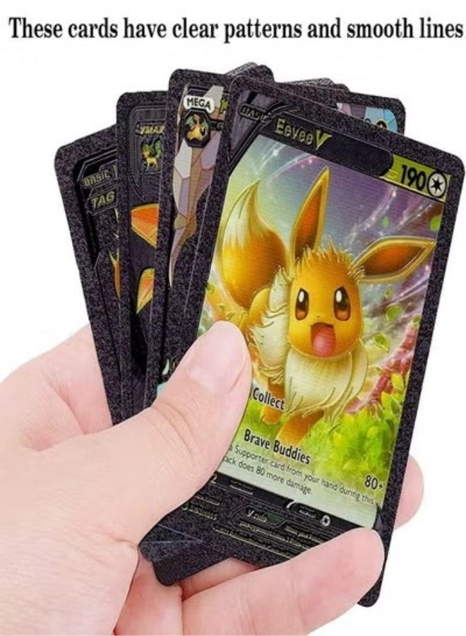 Assorted Cards Deck Box Set - Black 55pcs