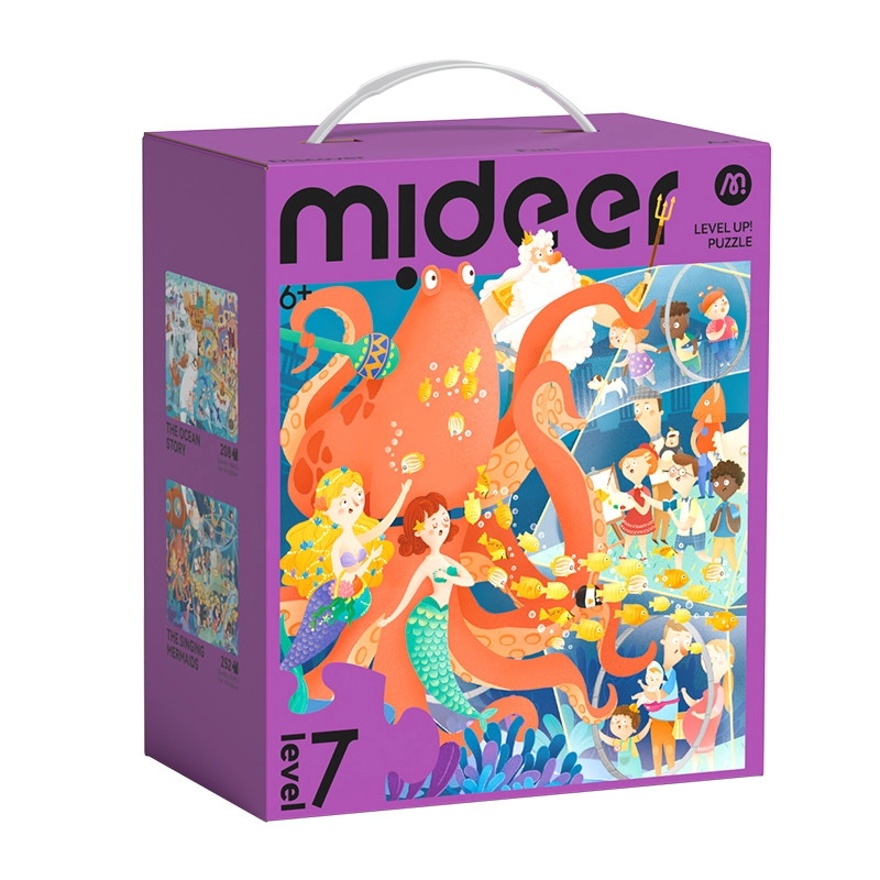 MIDEER Song Of The Ocean 2-in-1 Puzzle (30654455-MD1490) - 460 pcs