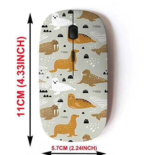 2.4G Cute Pattern Mouse - USB