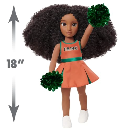 Alyssa Doll - 18 Inch Medium Brown Curly Hair