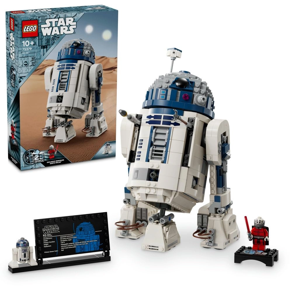 LEGO Star Wars R2-D2 - 25th Anniversary Darth Malek Minifigure